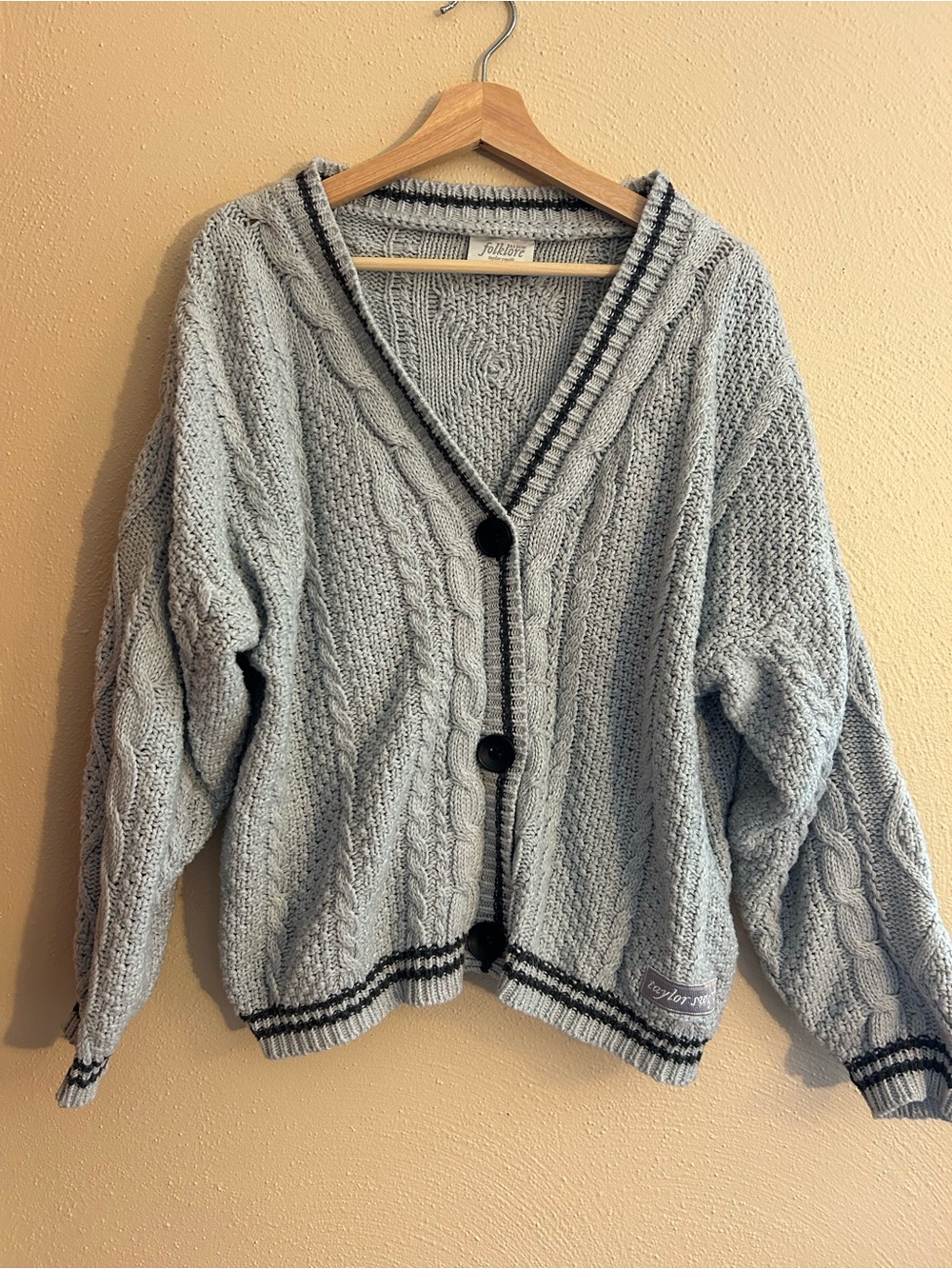 Taylor Swift Light Blue Folklore Cardigan